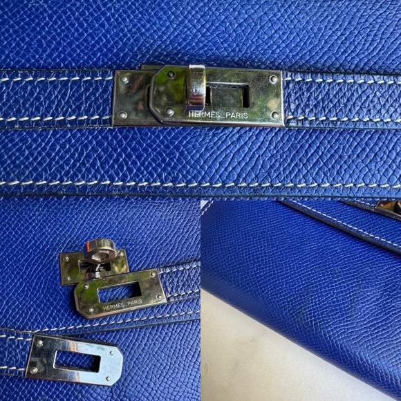 Hermès Kelly Epsom Bicolor Leather Wallet - Picture 5 of 16